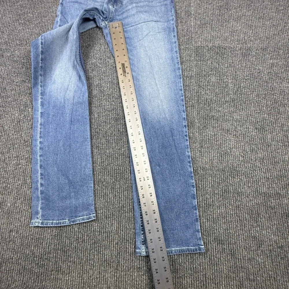 Hollister Epic Flex Straight Leg Jeans Mens 31x34 Light Wash Blue 331D2291
